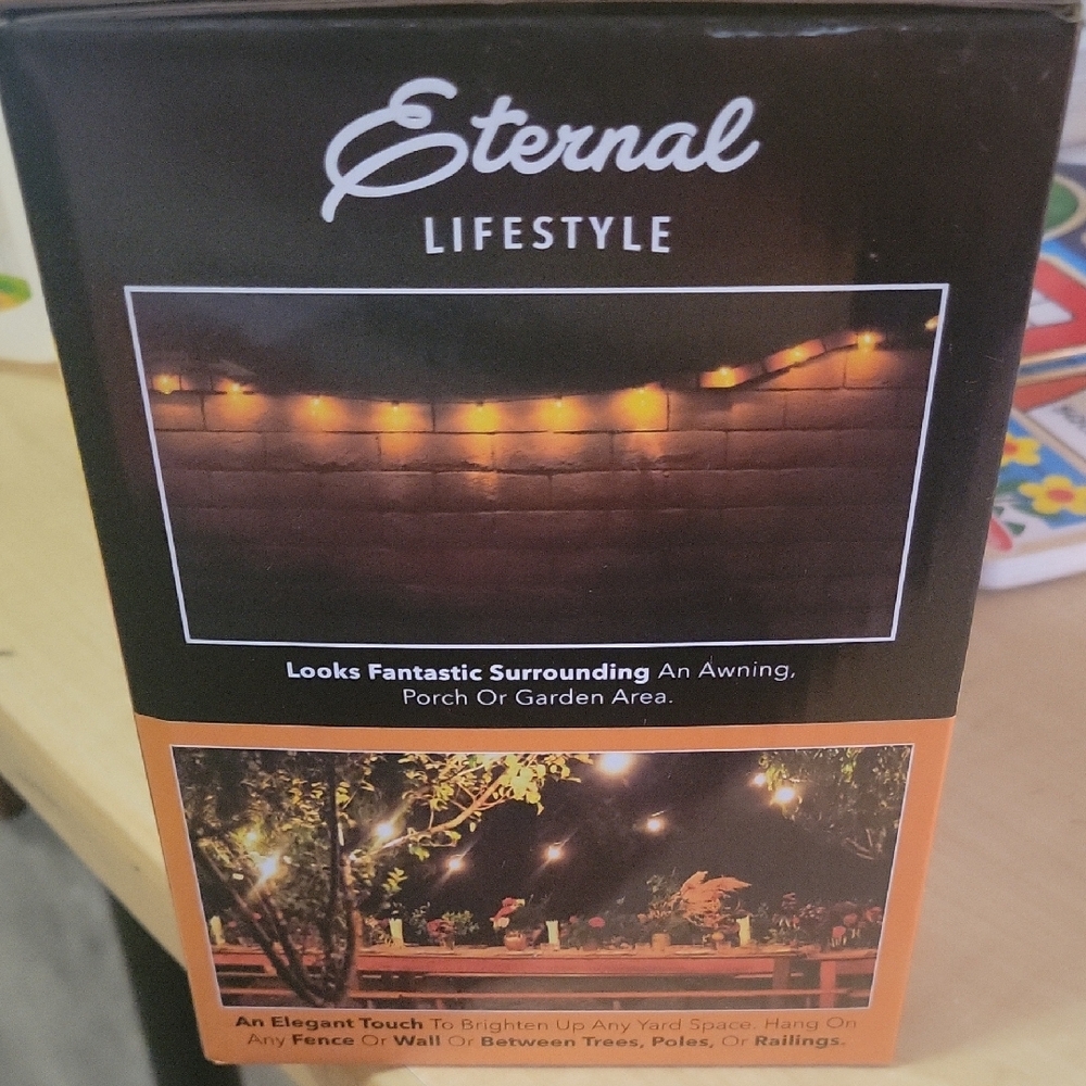 Warm LED String Lights - Picture 3 of 7